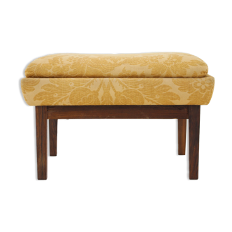 1960s rosewood stool in fabric, denmark