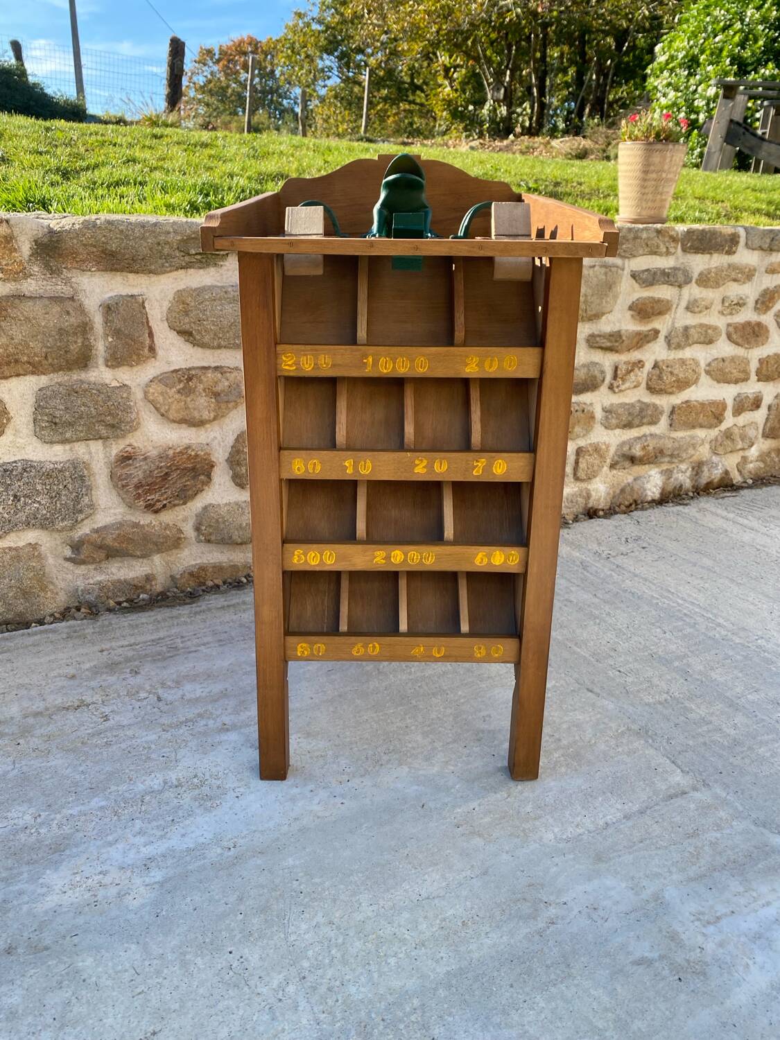 Wooden Game The Frog