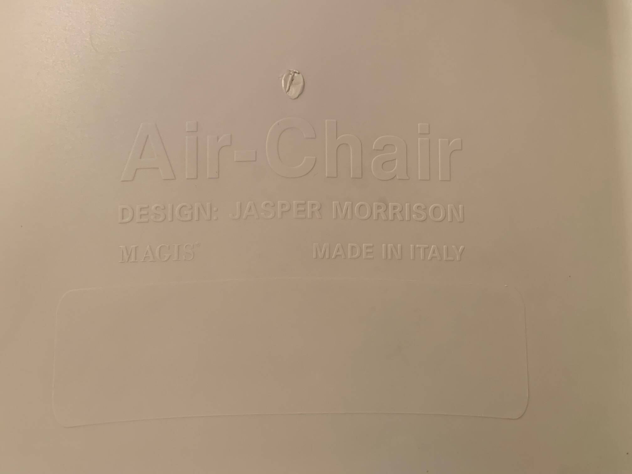 Set of three Air-Chair chairs by Jasper Morrison, Magis, Italy, 1990s