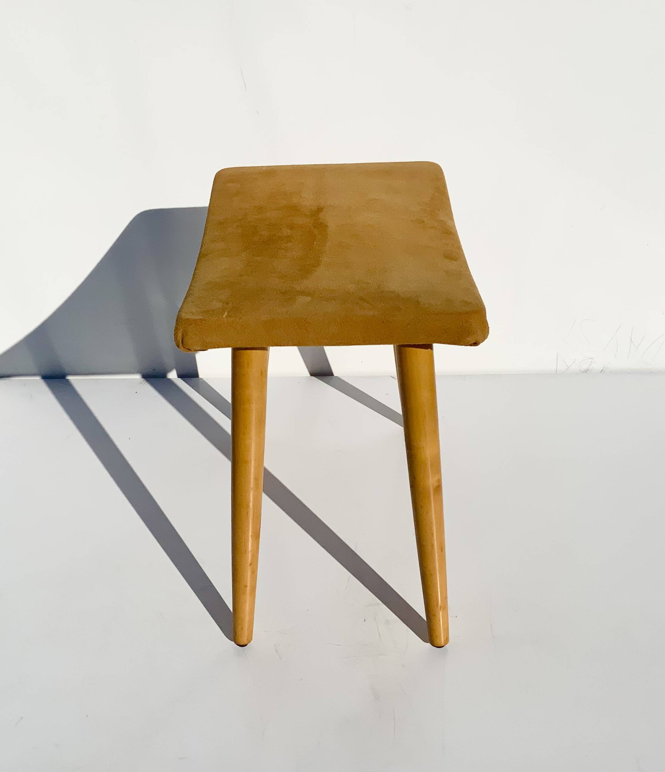 Tabouret vintage rétro suédois "Palle" par Yngve Ekström pour Stolab 1950