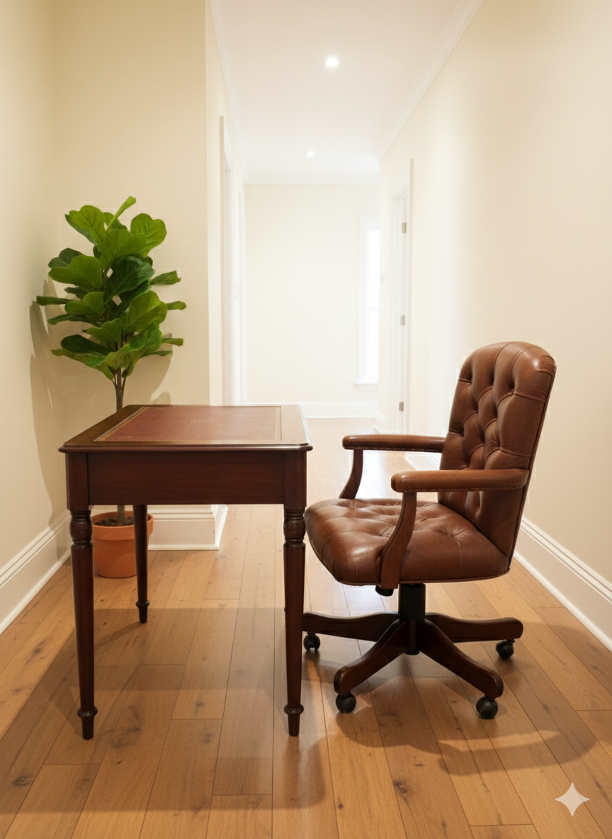 Bureau Style Louis Philippe en acajou du XXe