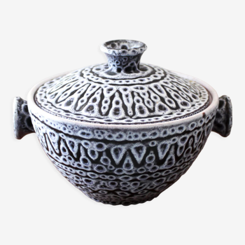 Pot couvert en céramique Jean Austruy