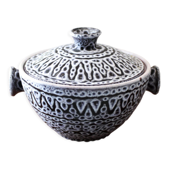 Jean Austruy ceramic covered pot