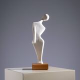 Elegant minimalistic abstract sculpture
