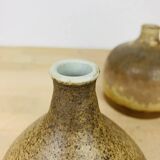 Pair of vintage stoneware vases