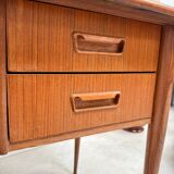 Scandinavian teak desk from the 60s