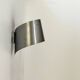 Pair of vintage wall lights, brushed metal, France 1970