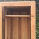 Armoire parisienne 1 porte bois brut
