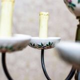 Faience Pendant Lamp, 1960s