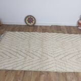 Handmade wool Berber rug 240x135 cm