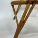 Vintage rattan table side table bamboo rattan 60's