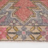 Tapis 4x8 pour chambre d'amis, tapis Vintage rouge et rose, 124x230Cm SK 3780