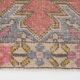 4x8 Rug For Guest Room Red & Pink Vintage Rug, 124x230Cm SK 3780