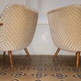 Living room sets sculptural cocktail Scandinavian years 50/60