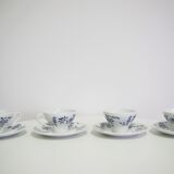Laveno cups, italy, 1950s, set of 8