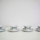 Laveno cups, italy, 1950s, set of 8