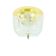 Large Flower-Shaped Glass & Brass Flush Mount/Ceiling Light from Limburg, Germany, 1960s/1970s