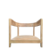 Ampm fauteuil juanpi en teck massif, meuble siège