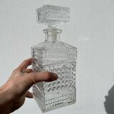 Clear Glass Whiskey Decanter