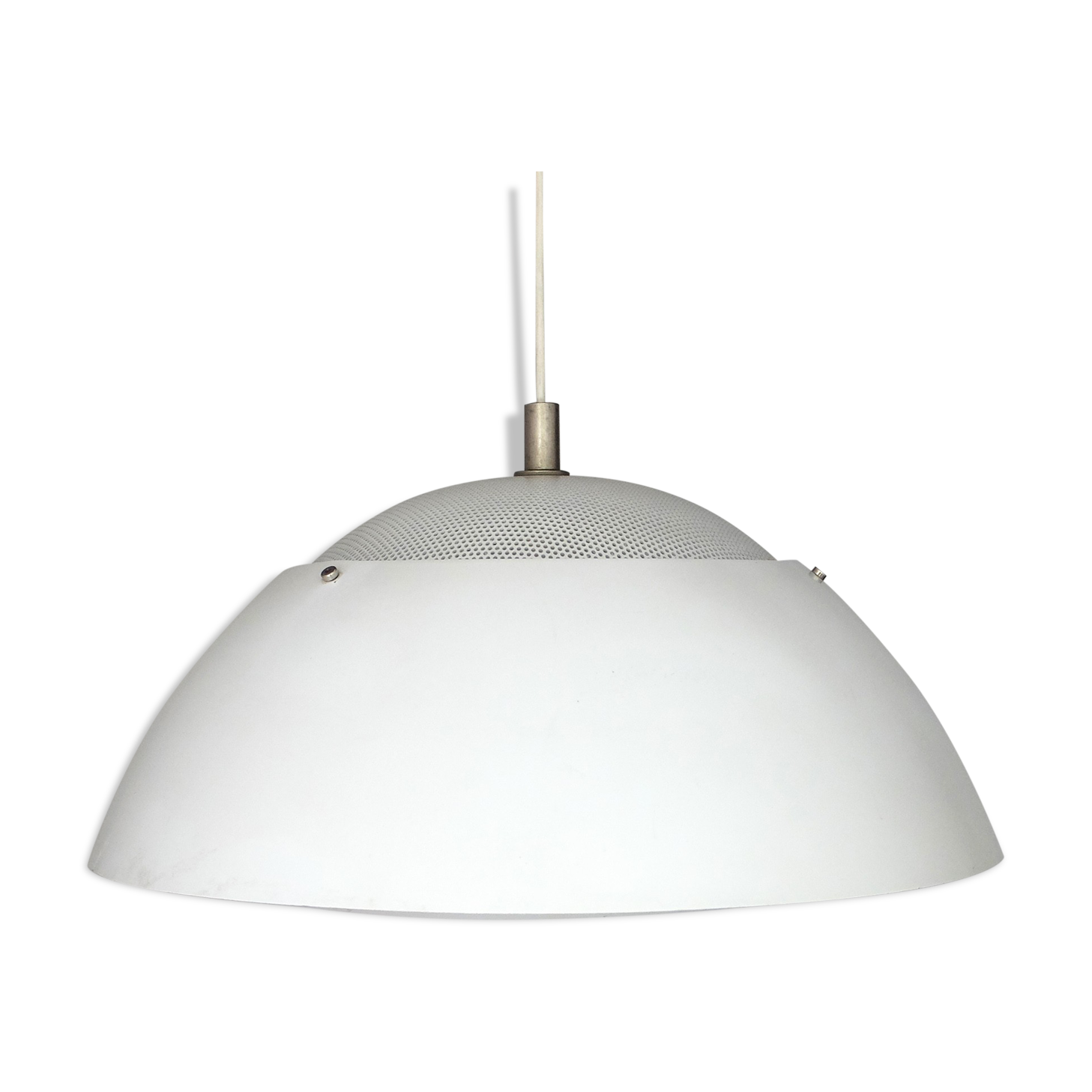 Scandinavian hanging lamp XL, white, Nordisk Solar, Denmark