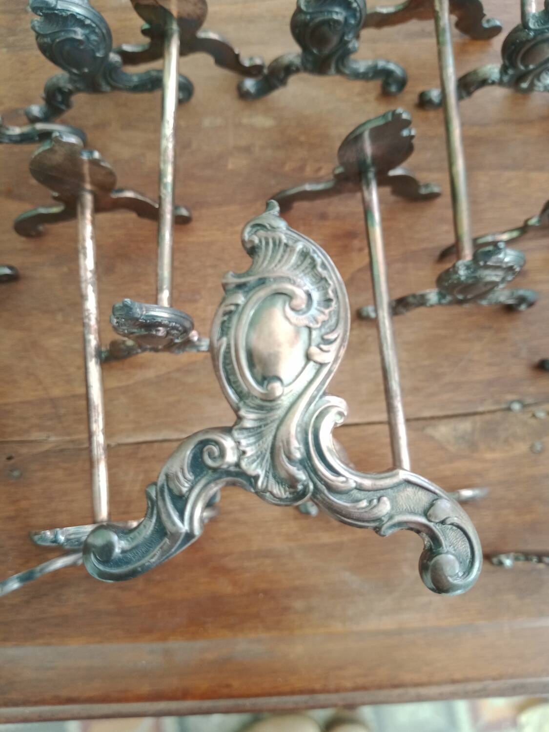 Cailar Bayard silver plated knife holder