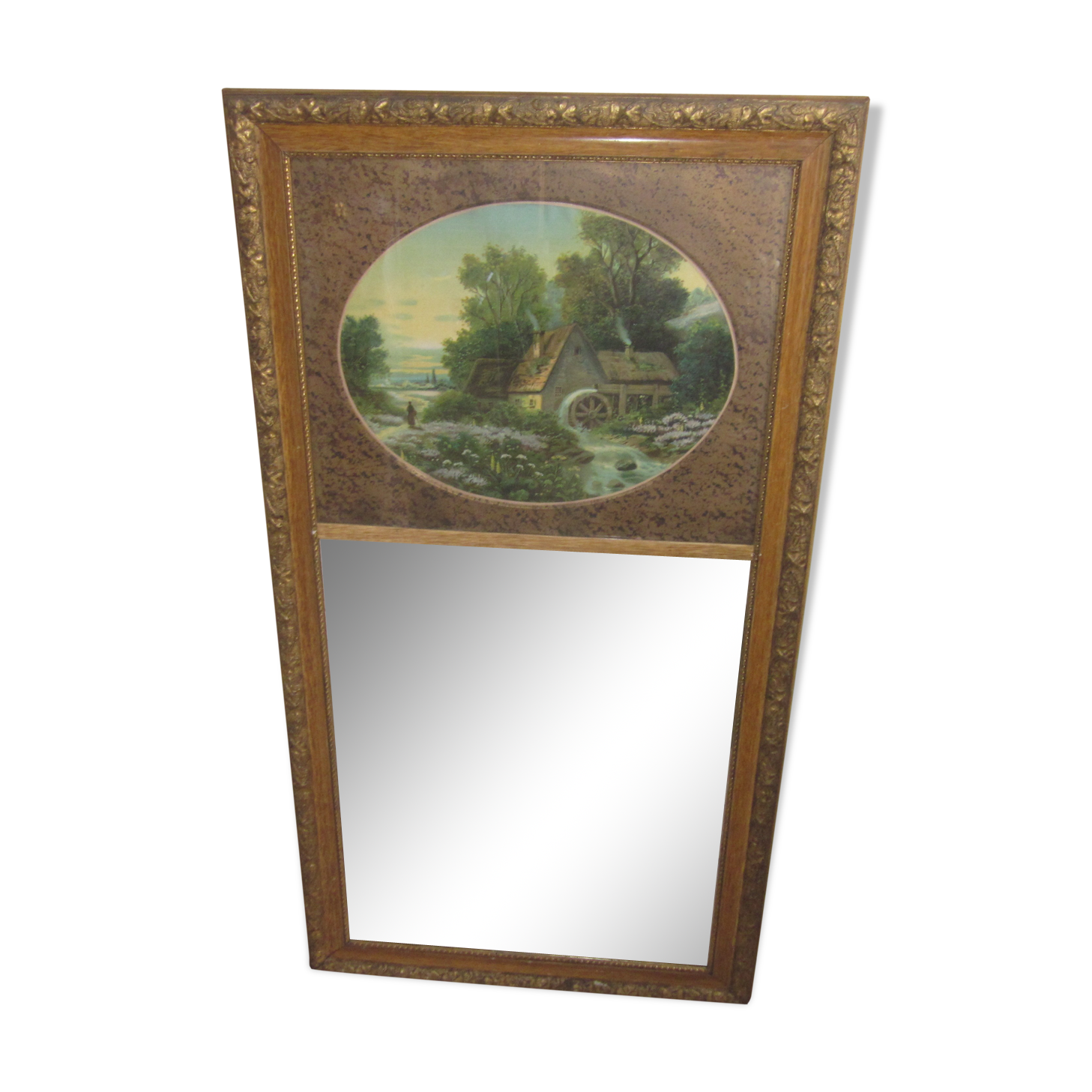 trumeau mirror of the 20s 70x131cm