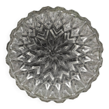 70s radial star round ceiling light