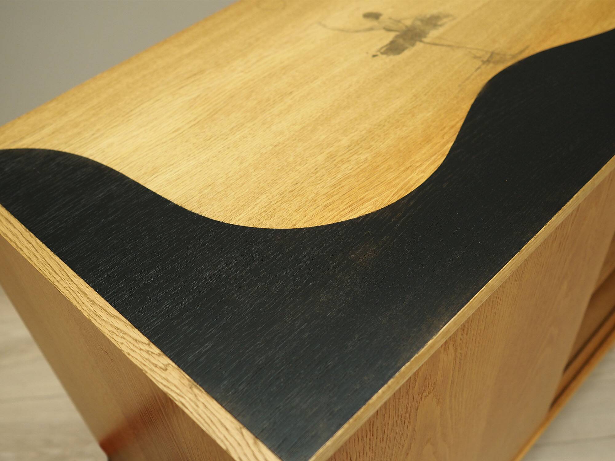 Ash cabinet, Danish design, 1960s, manufactured in Denmark