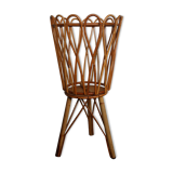 1960's vintage rattan worker