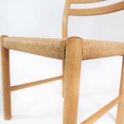 A set of four Kurt Østervig oak dining chairs for K.P. Møbler