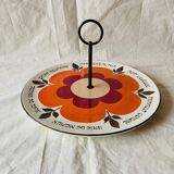 Vintage Gien cheese board - Harmonie series