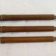 Antique towel rack has three arms