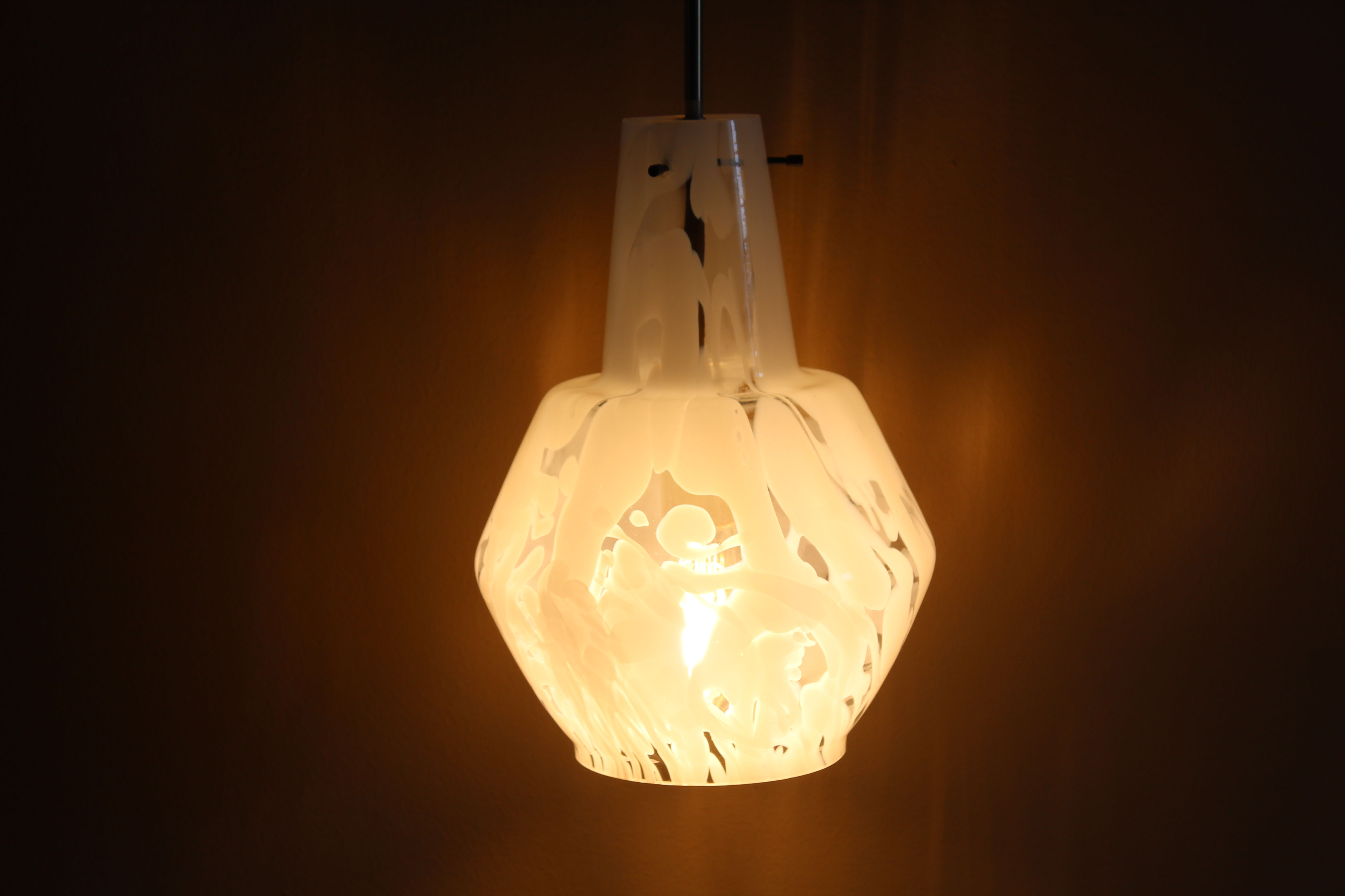 Italy Murano glass celing lamp, 1970s