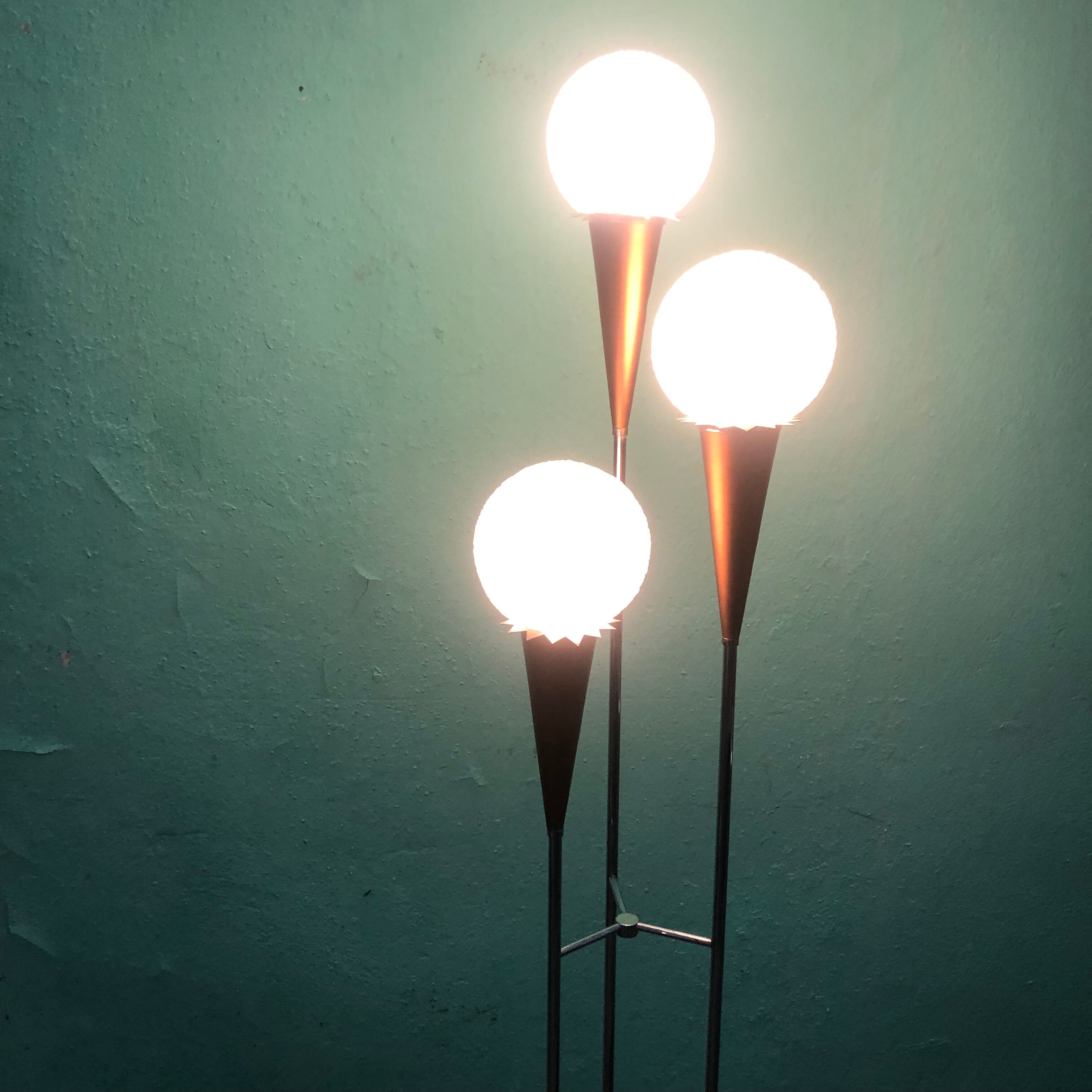 Lampadaire vintage des années 60