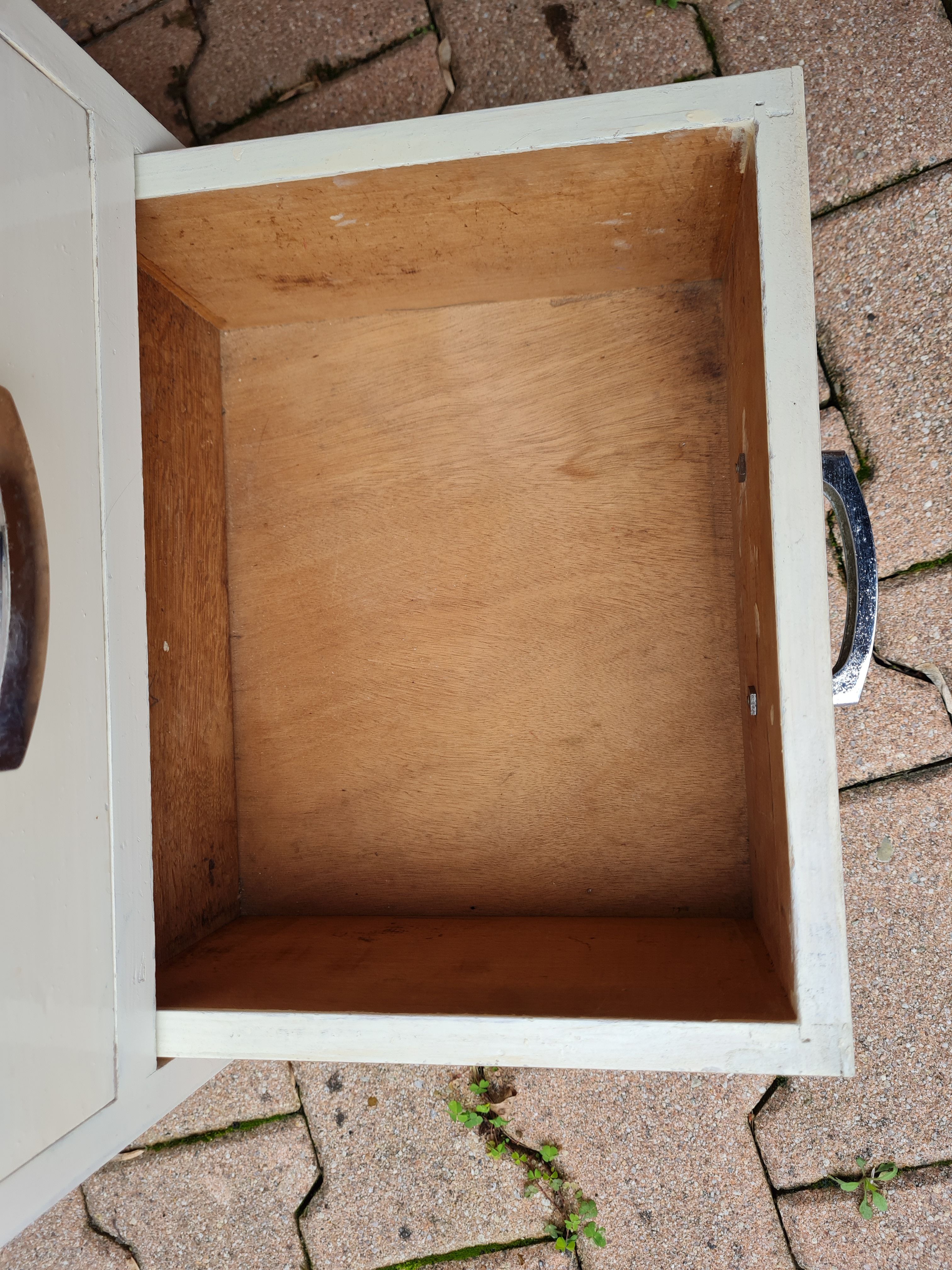 Vintage wooden furniture 4 drawers and formica tops