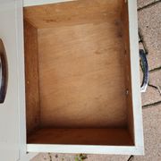 Vintage wooden furniture 4 drawers and formica tops