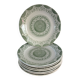 8 flat plates Fine Ware earthenware