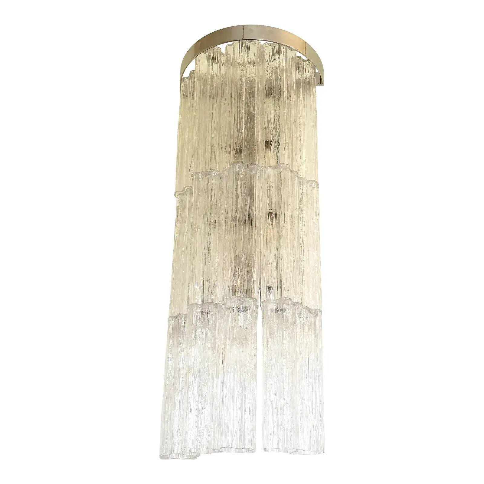 Pair of Contemporary Transparent “Tronchi” Wall Sconces