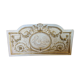 Panneau fronton avec des anges en stuc et bois