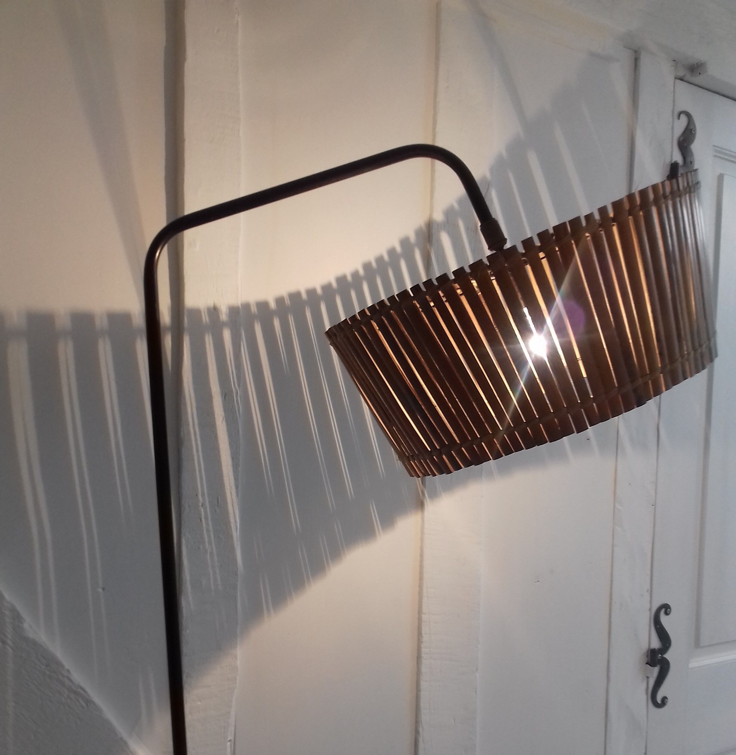 Tripod floor lamp from the 1950s