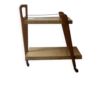 Desserte de bar en bois, - 1950