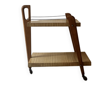 Wooden bar cabinet, French design 1950.