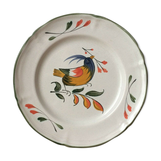 Pornic earthenware plate