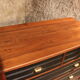 English mahogany black dresser