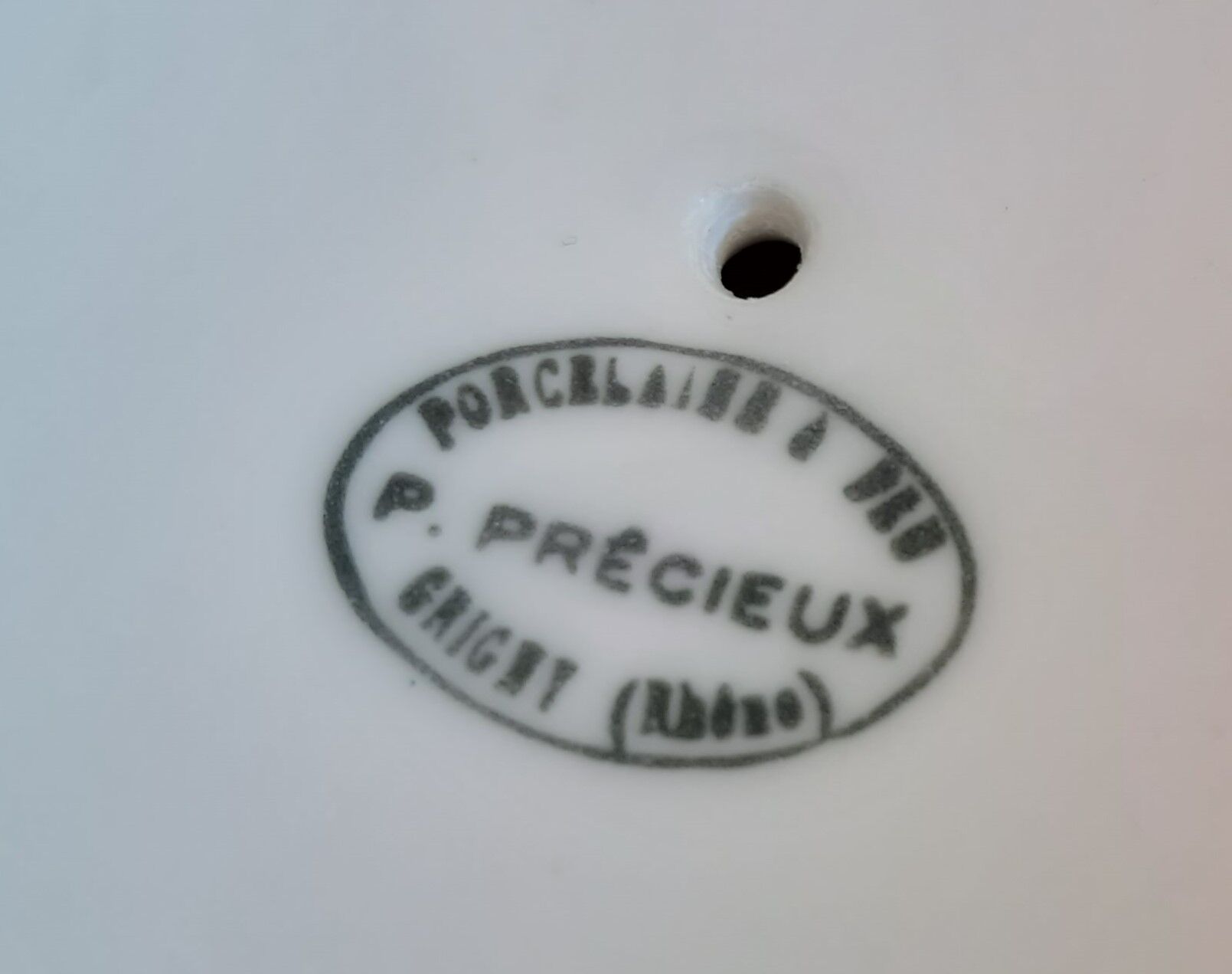 Soupière vintage P. Precieux