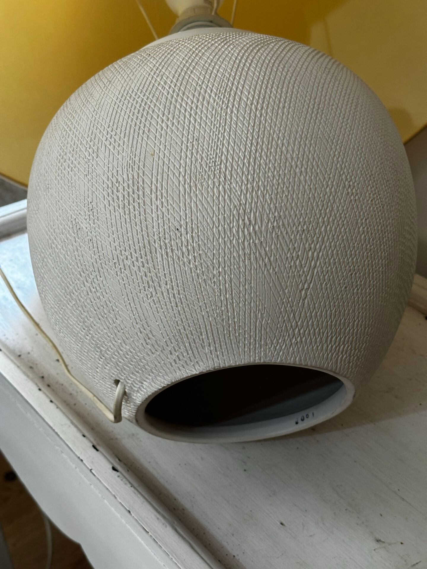 Ceramic lamp from the 80s