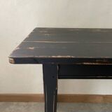 Black patinated table