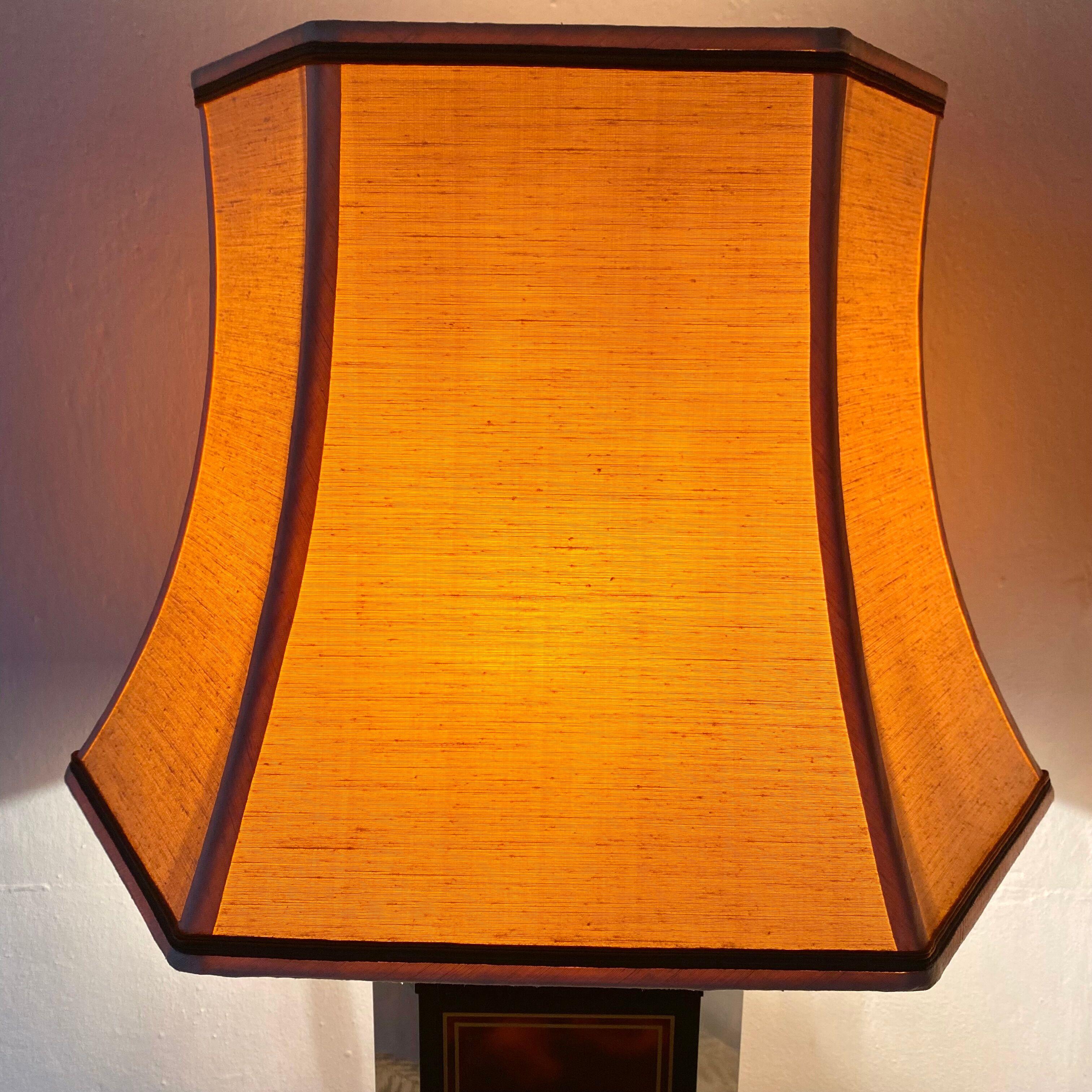 Lampe vintage salon années 70-80