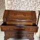 Bureau secrétaire bois massif vintage