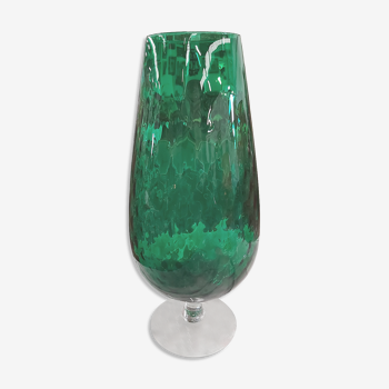 Vase en forme de verre Murano
